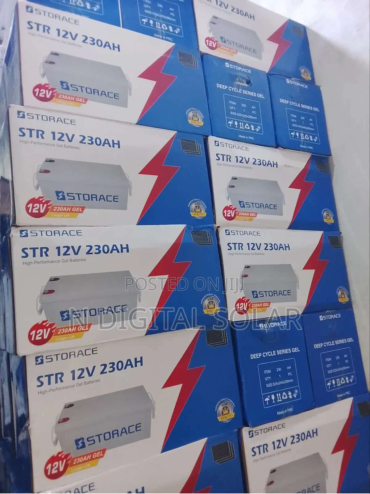 Storage Gel Battery 230ah