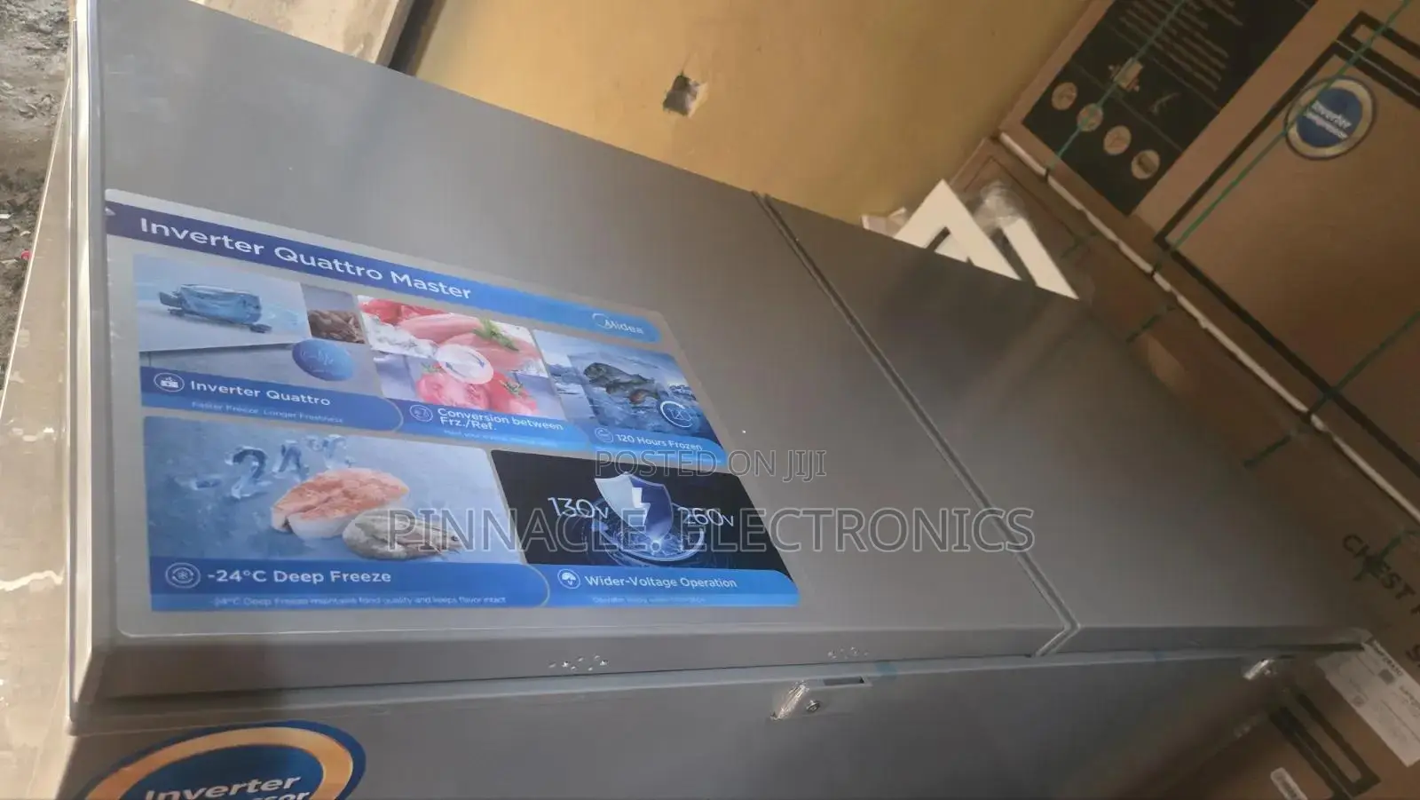 Midea Inverter Chest Freezer 500 Litrs