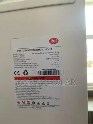 2.5kwh 24v Itel Lithium Battery