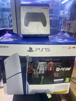 Open Box Ps 5 Slim With 1 Pad and Games Available