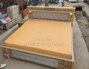 6 X 6 High Quality Bedframe With 1 Bedside