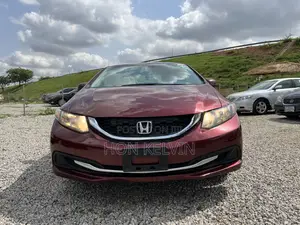 Honda Civic Sedan EX 2013 Red