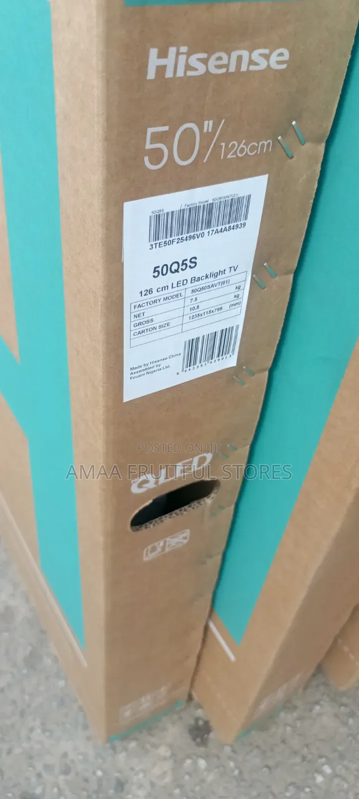 Hisense 50" TV Qled