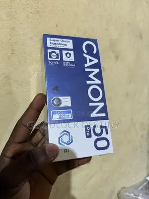 New Tecno Camon 50 Pro 256 GB Blue