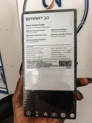 New Infinix Smart 20 128 GB Black