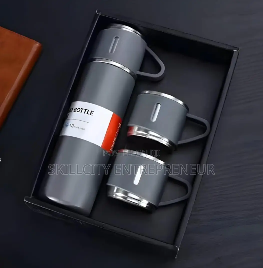 Stainless Steel Vacuum Flask Gift Set