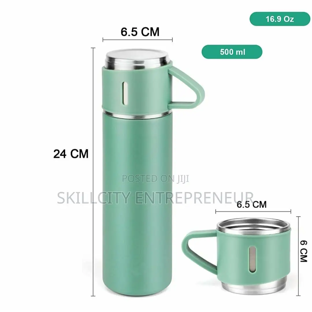 Stainless Steel Vacuum Flask Gift Set
