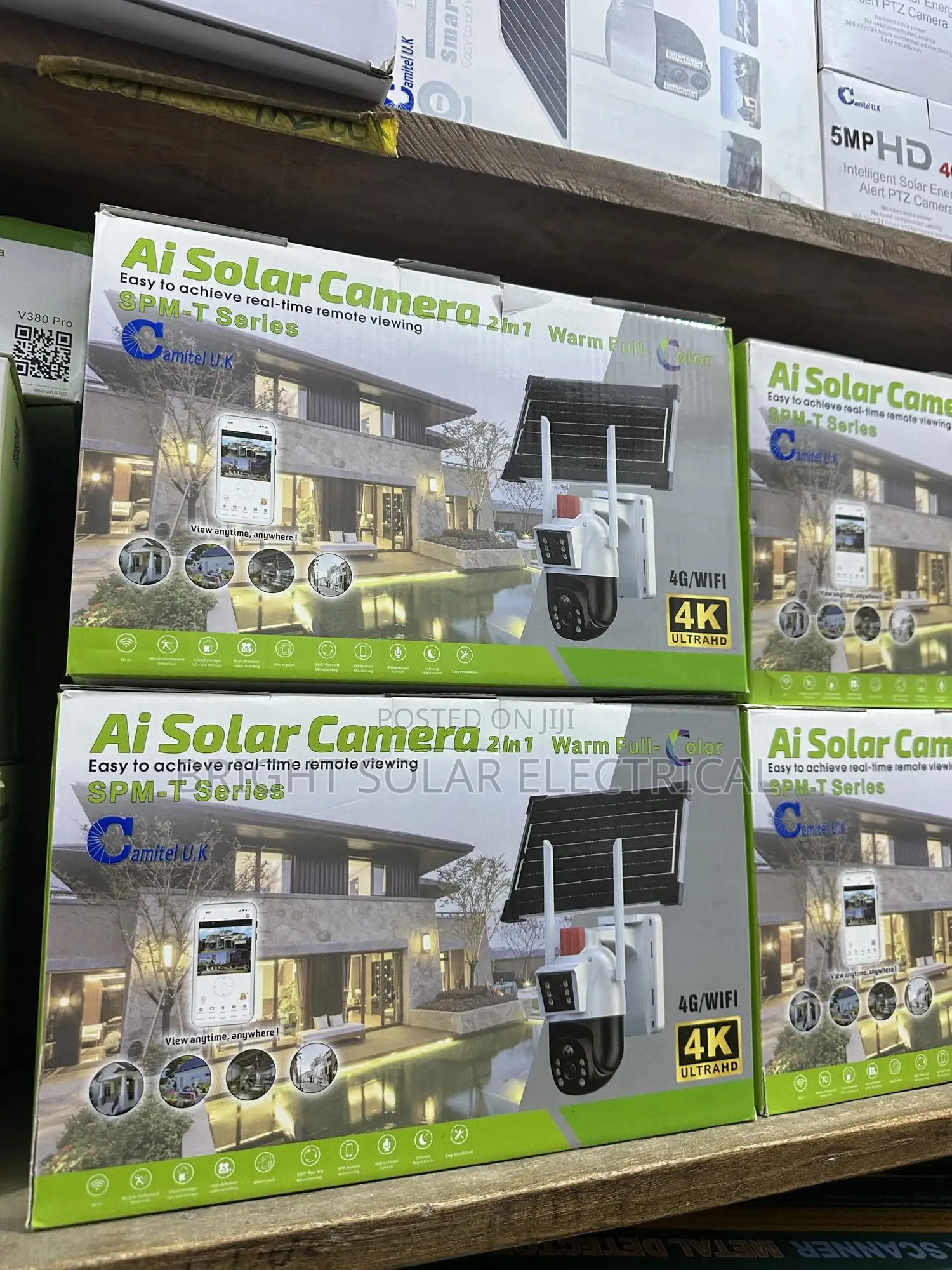 Ai Solar Cctv Camera Spm-t Series