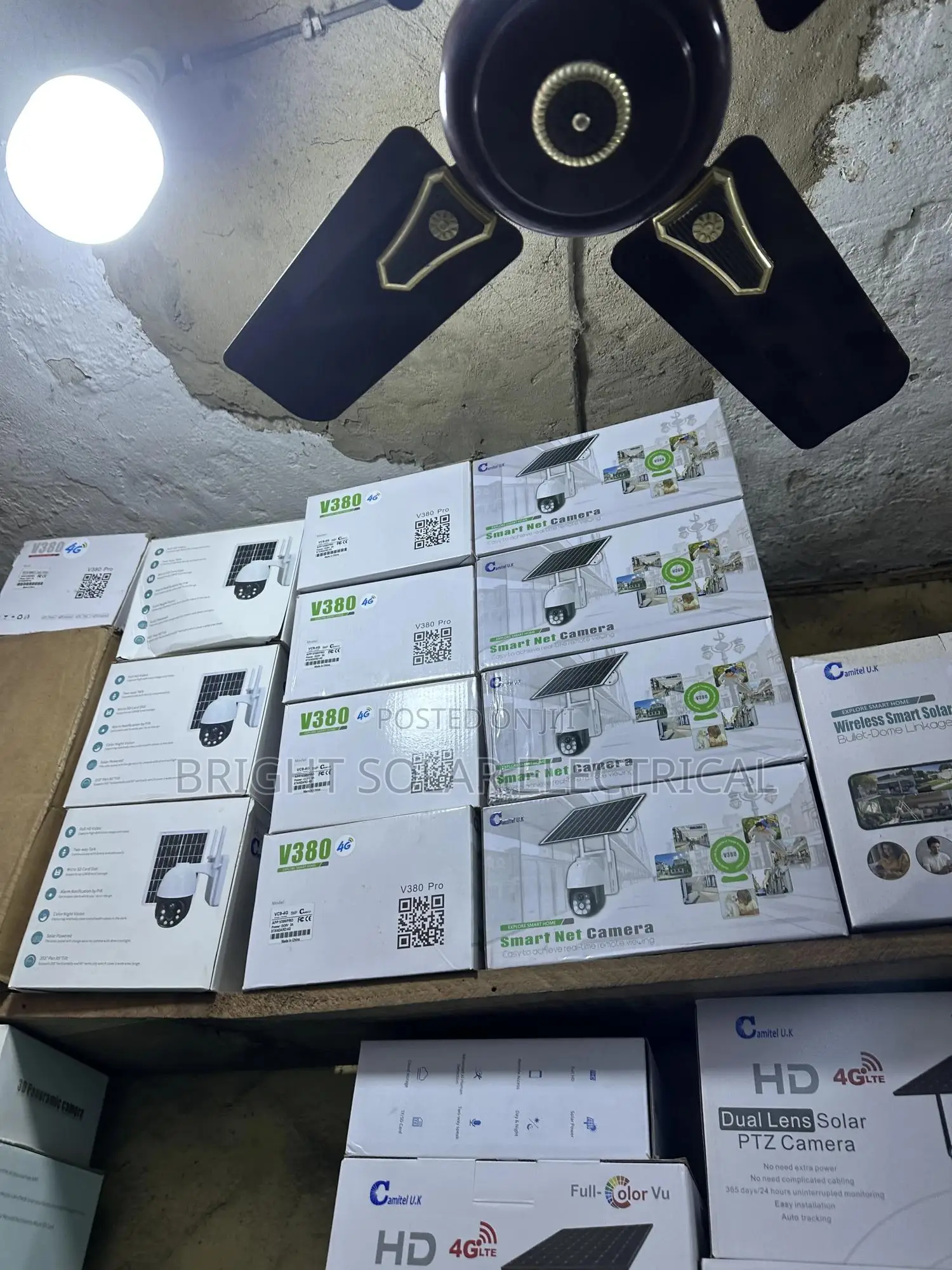 Very Clear and Bright Solar CCTV Camera’S Available