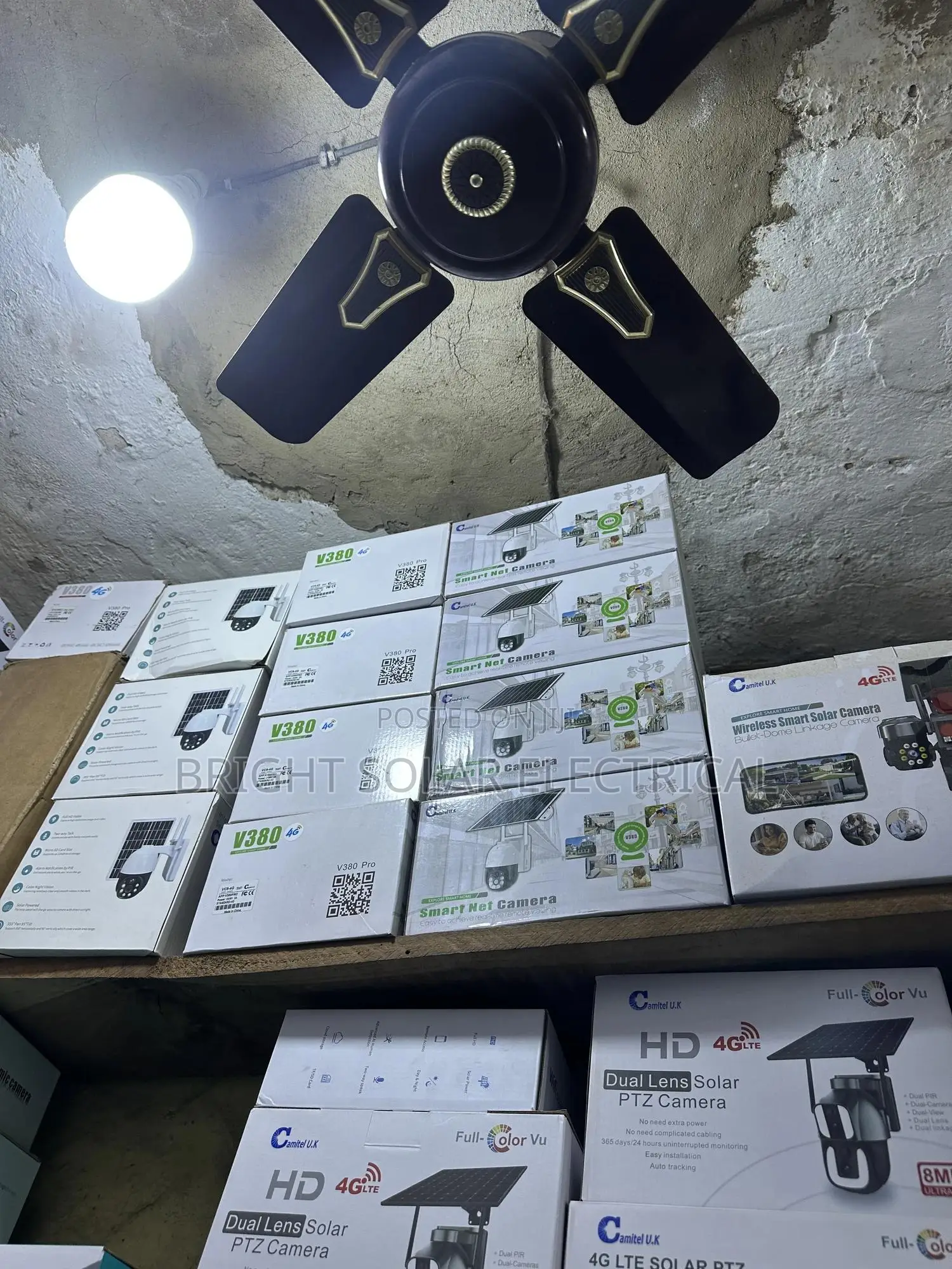 Very Clear and Bright Solar CCTV Camera’S Available