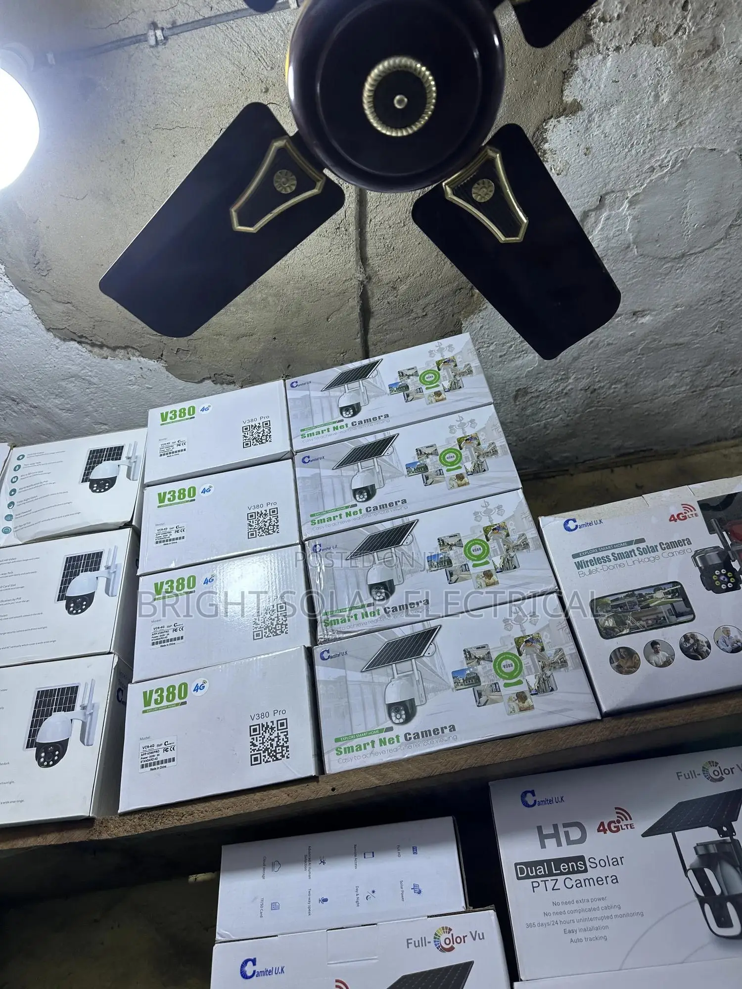 Very Clear and Bright Solar CCTV Camera’S Available