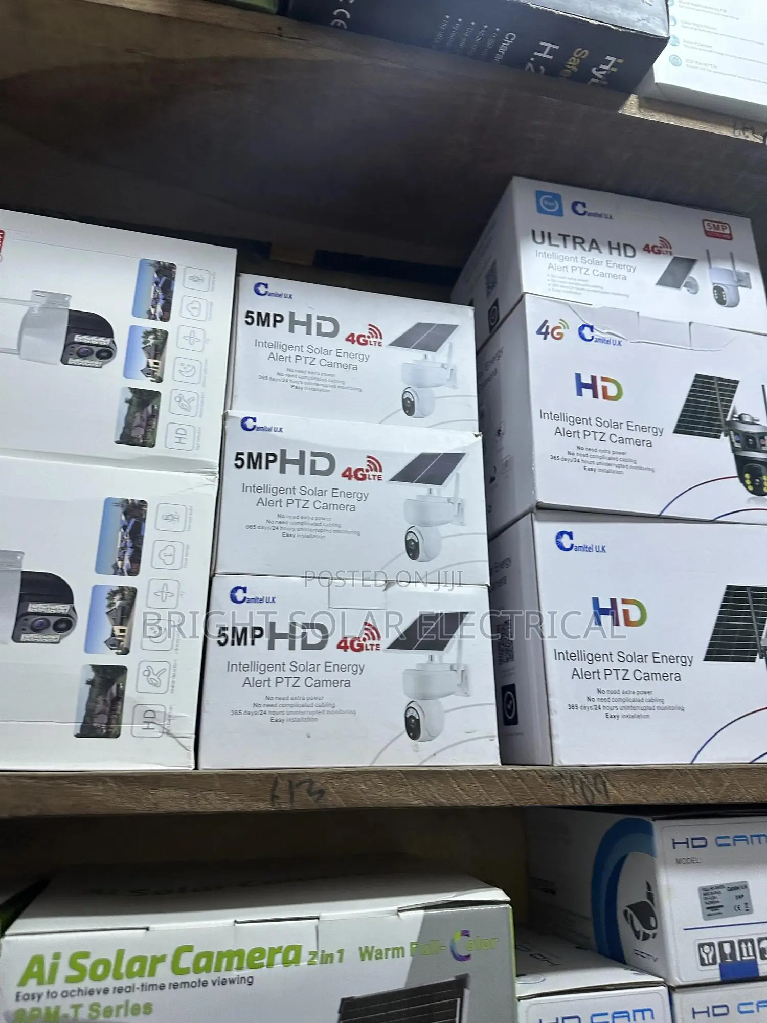 Very Nice And Brighter Solar Cctv Cameras