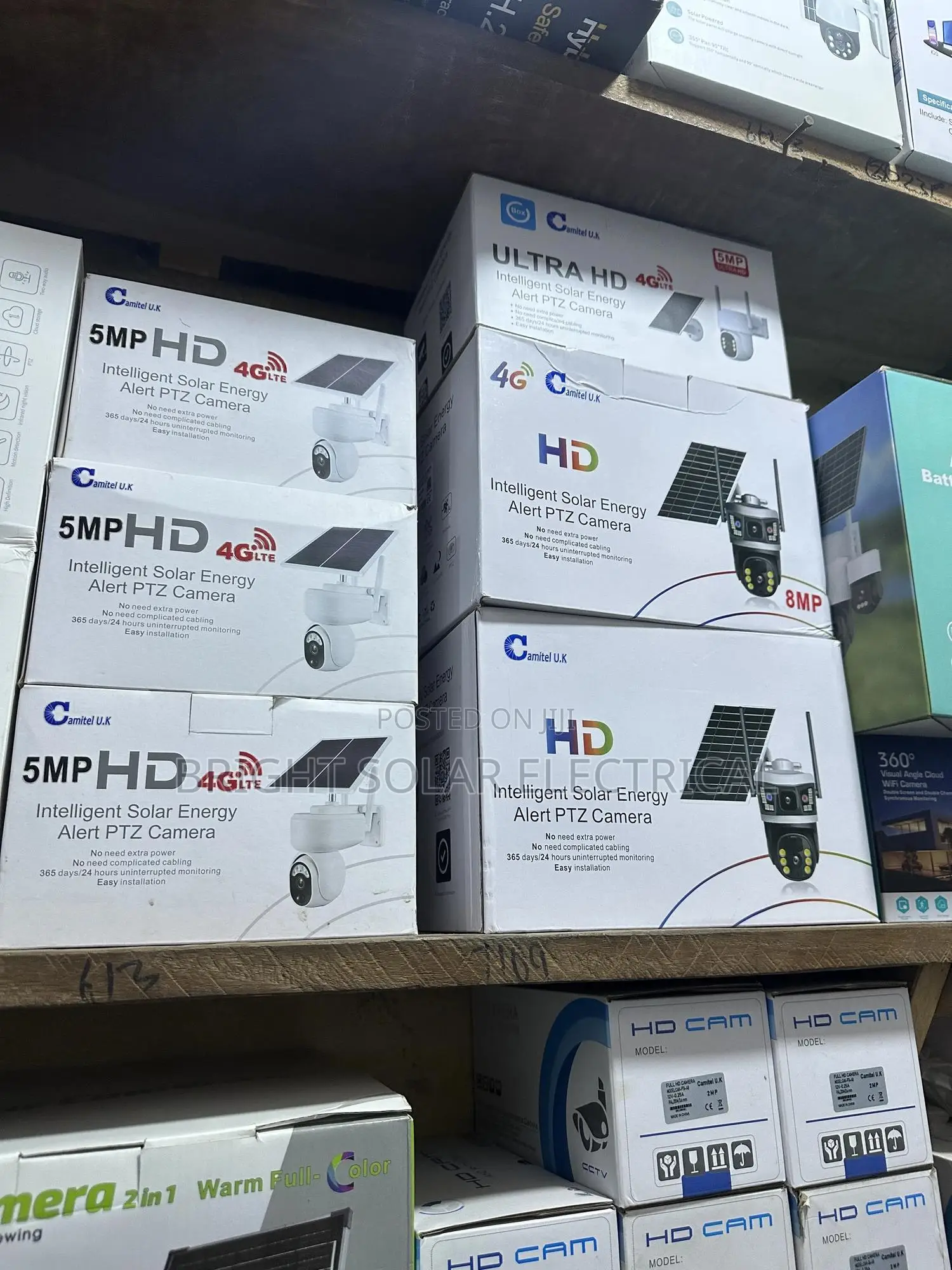 Very Nice And Brighter Solar Cctv Cameras