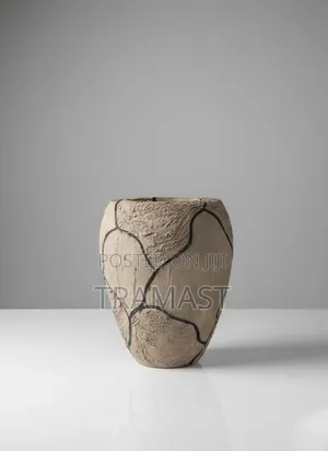 Apple Fiberglass Vase (Rustic)