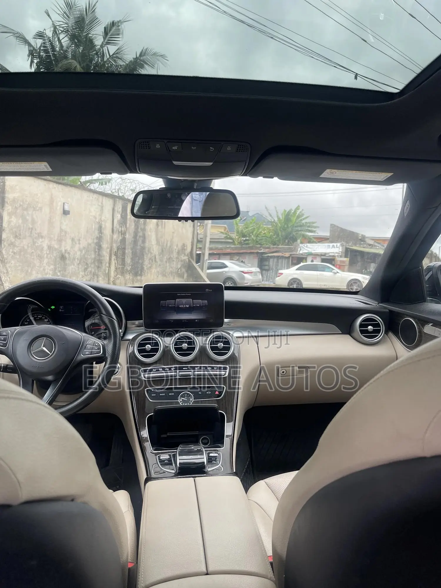 Mercedes-Benz C300 2015 Blue