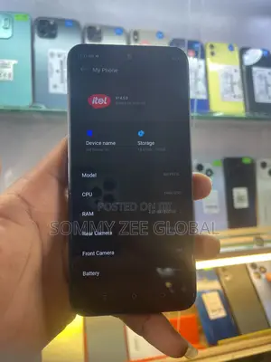 Itel Power 70 128 GB Black