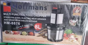 Hoffmans 8l Electric Yam Pouder Meat Grider Hm-8876 - 4800w Choper