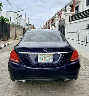 Mercedes-Benz C300 Base 4Matic Sedan AWD (2.0L 4cyl 7A) 2017 Blue