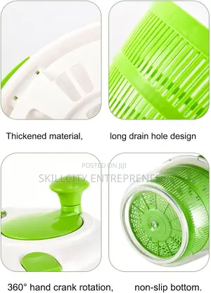 Salad Spinner, Fruit and Vegetable Washer