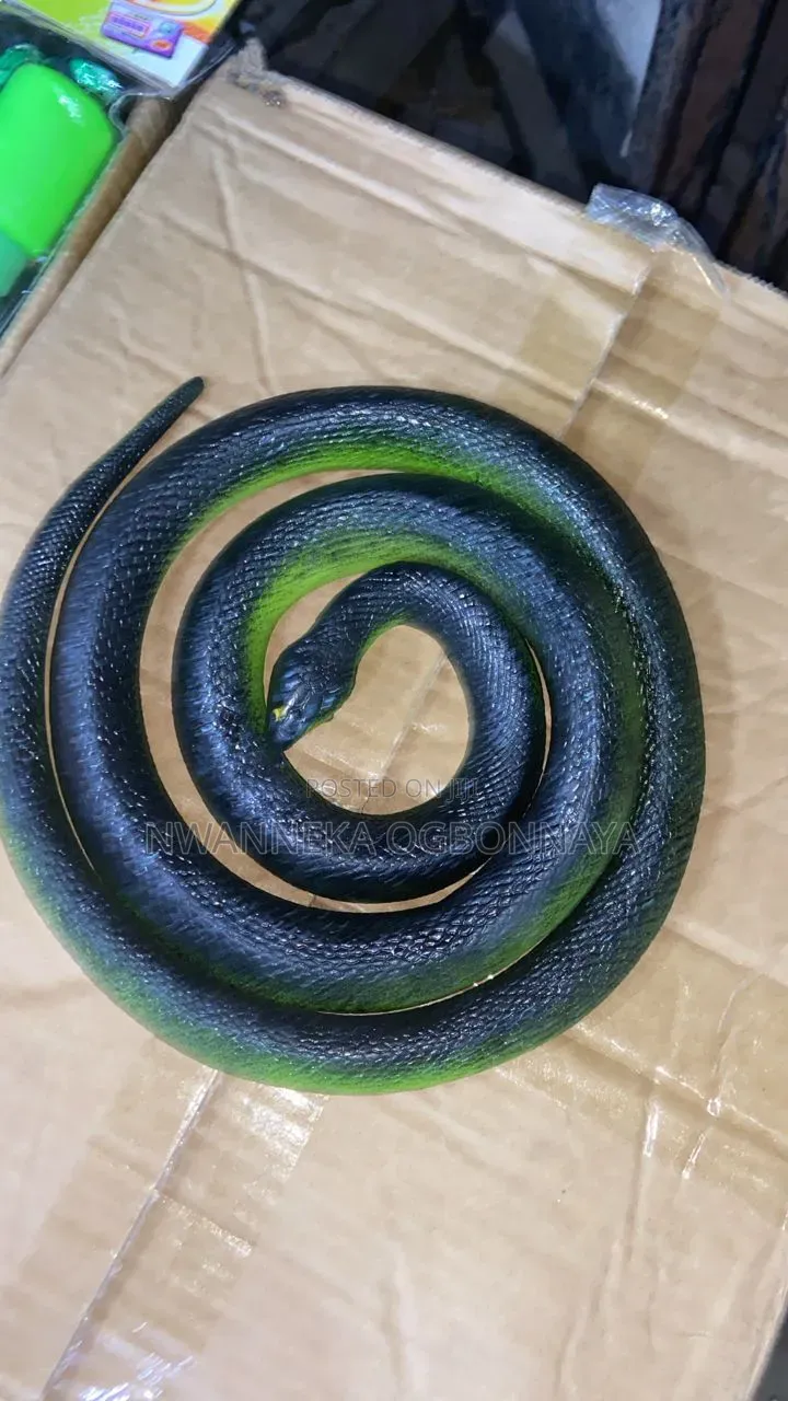 Long Realistic Soft Rubber Snake