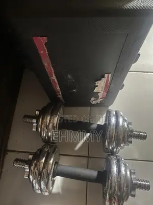 20kg Adjustable Chrome Dumbbells