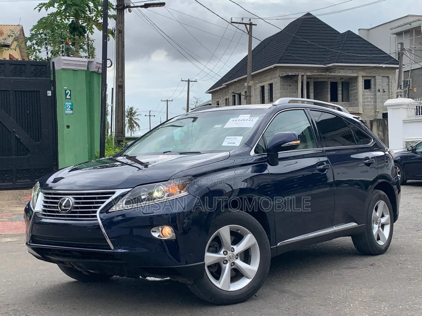 Lexus RX 350 AWD 2013 Blue