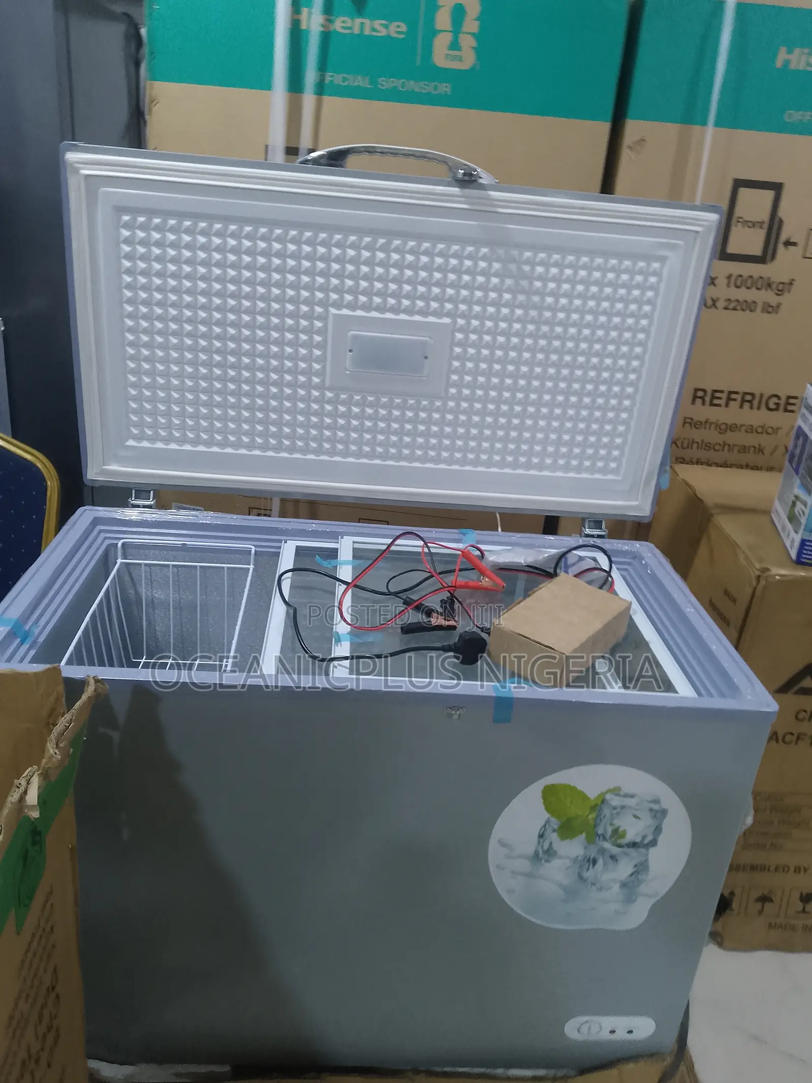 Bona Bd318l Deep Freezer With Solar Backup Support