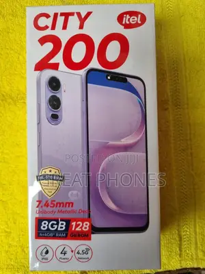 New Itel City 200 128 GB Blue