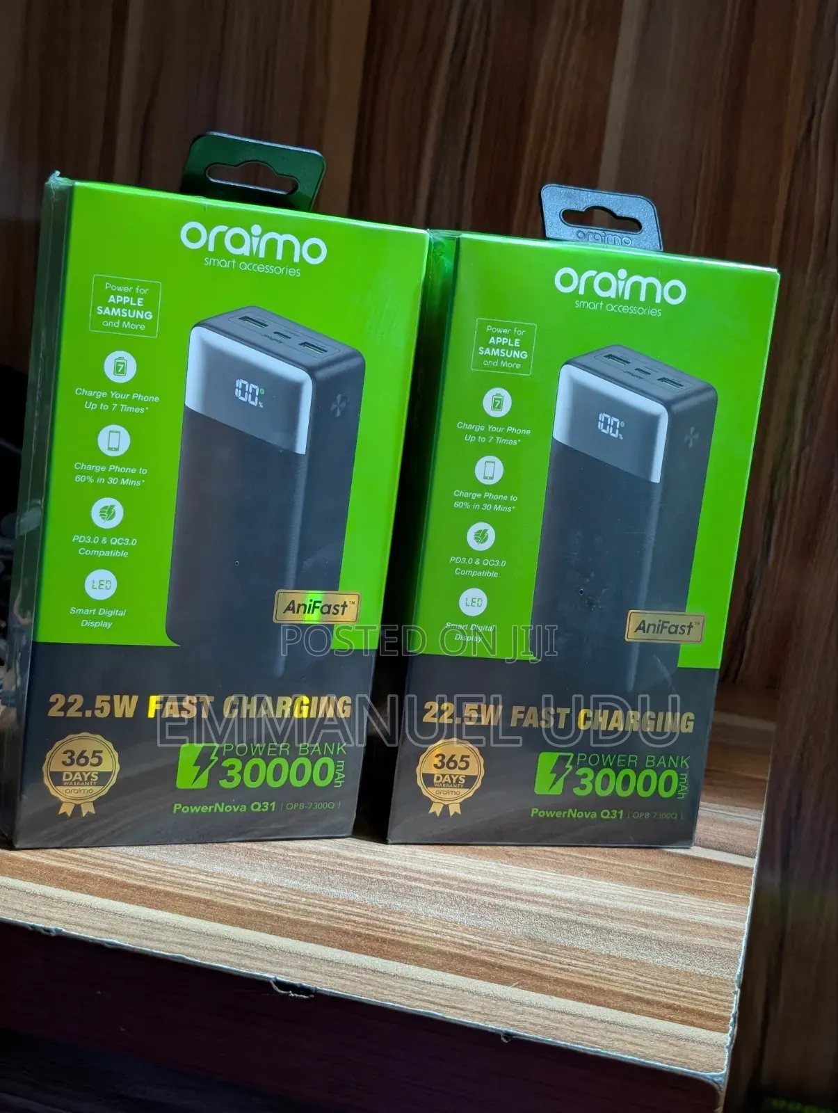 Oraimo Power Bank 30000mah