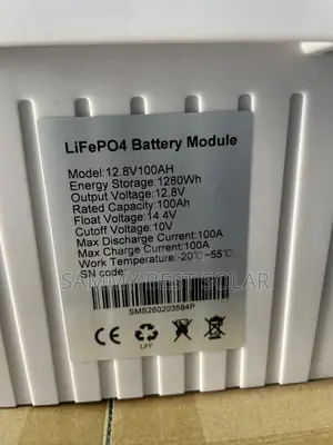 SMS 100ah 12v Lithium Ion Battery