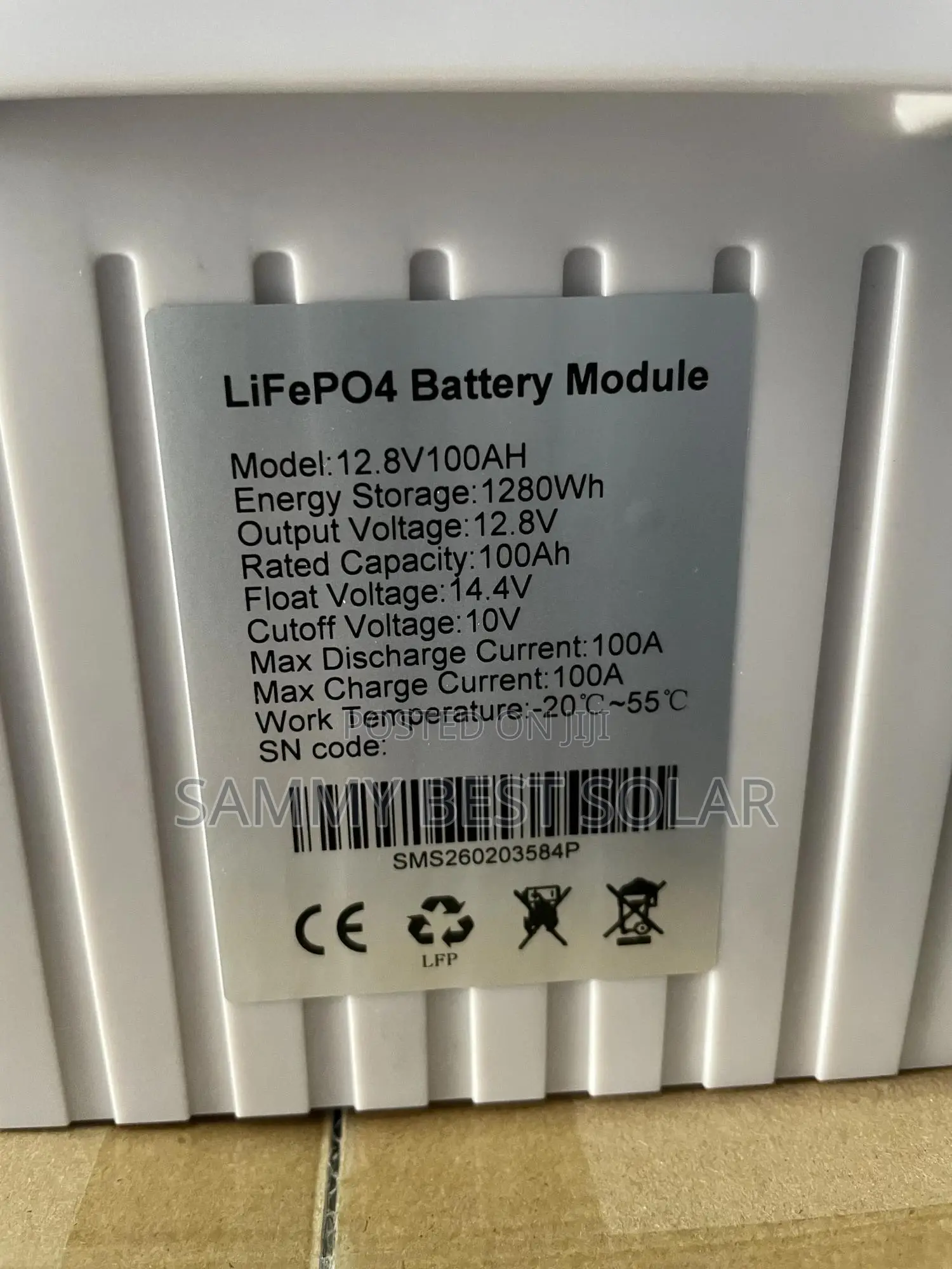 SMS 100ah 12v Lithium Ion Battery