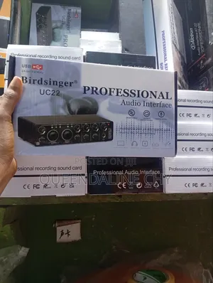 Professional Uc22 Audio Interface