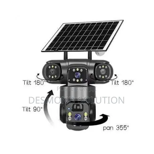 3 Lens Solar Camera 4g