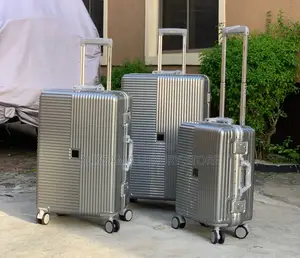 Aluminum Travel Luggage Set of 3 – Spacious, Strong Durable