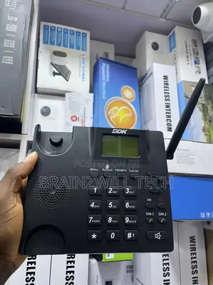 DDK 995+ Wireless Landline Phone | Dual Sim Slot