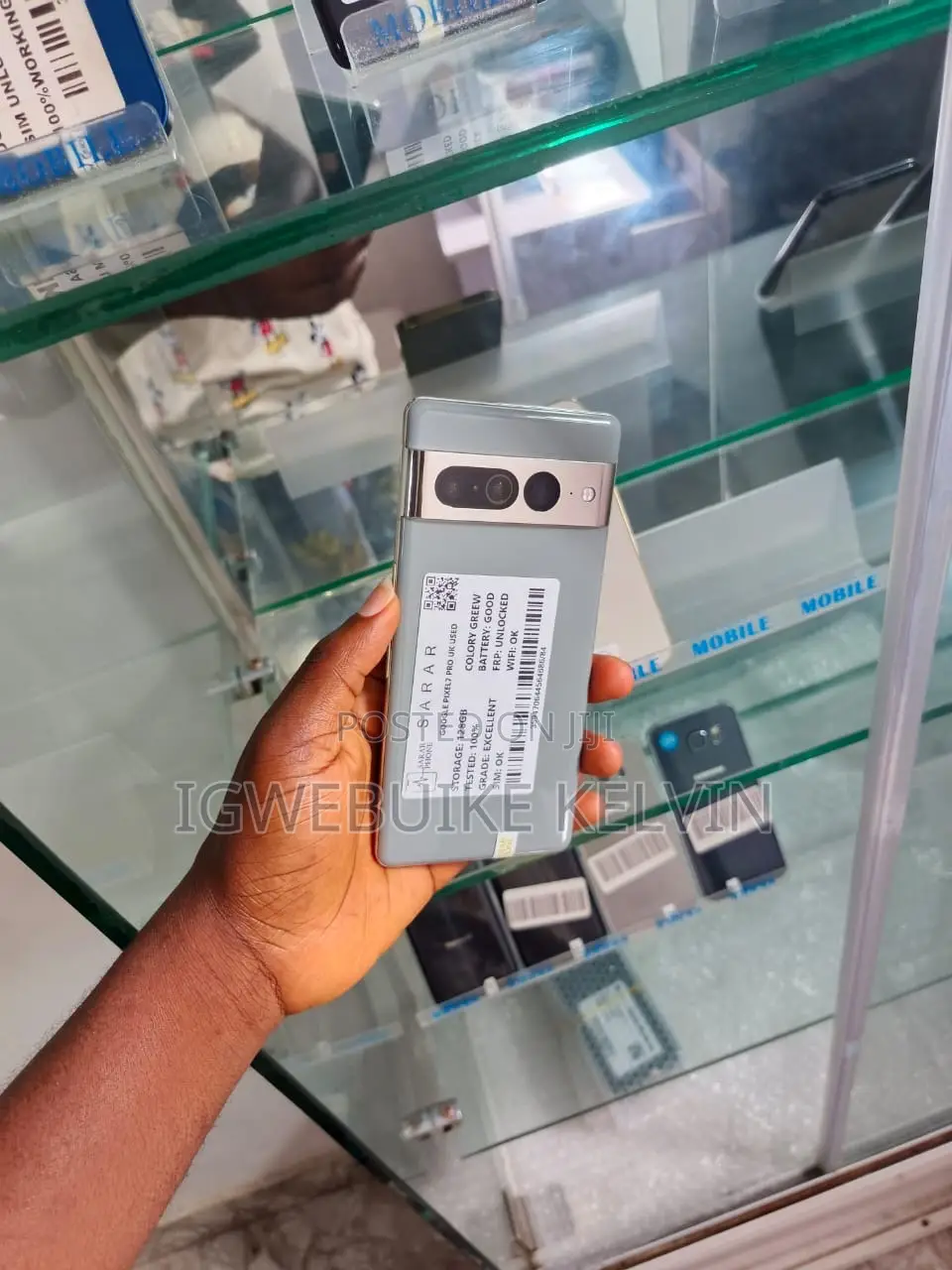 New Google Pixel 7 128 GB Black