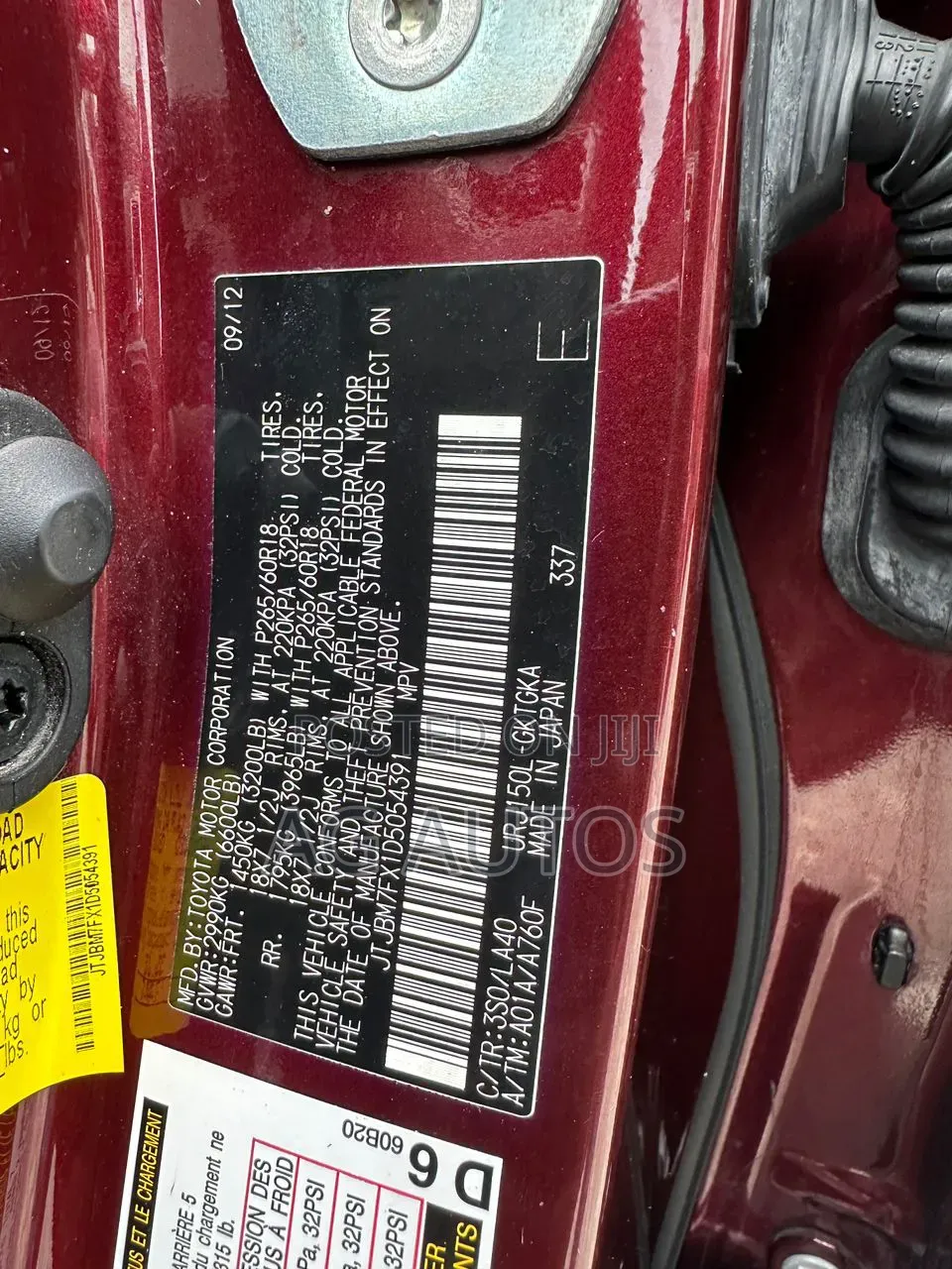 Lexus GX 460 Premium 2013 Red