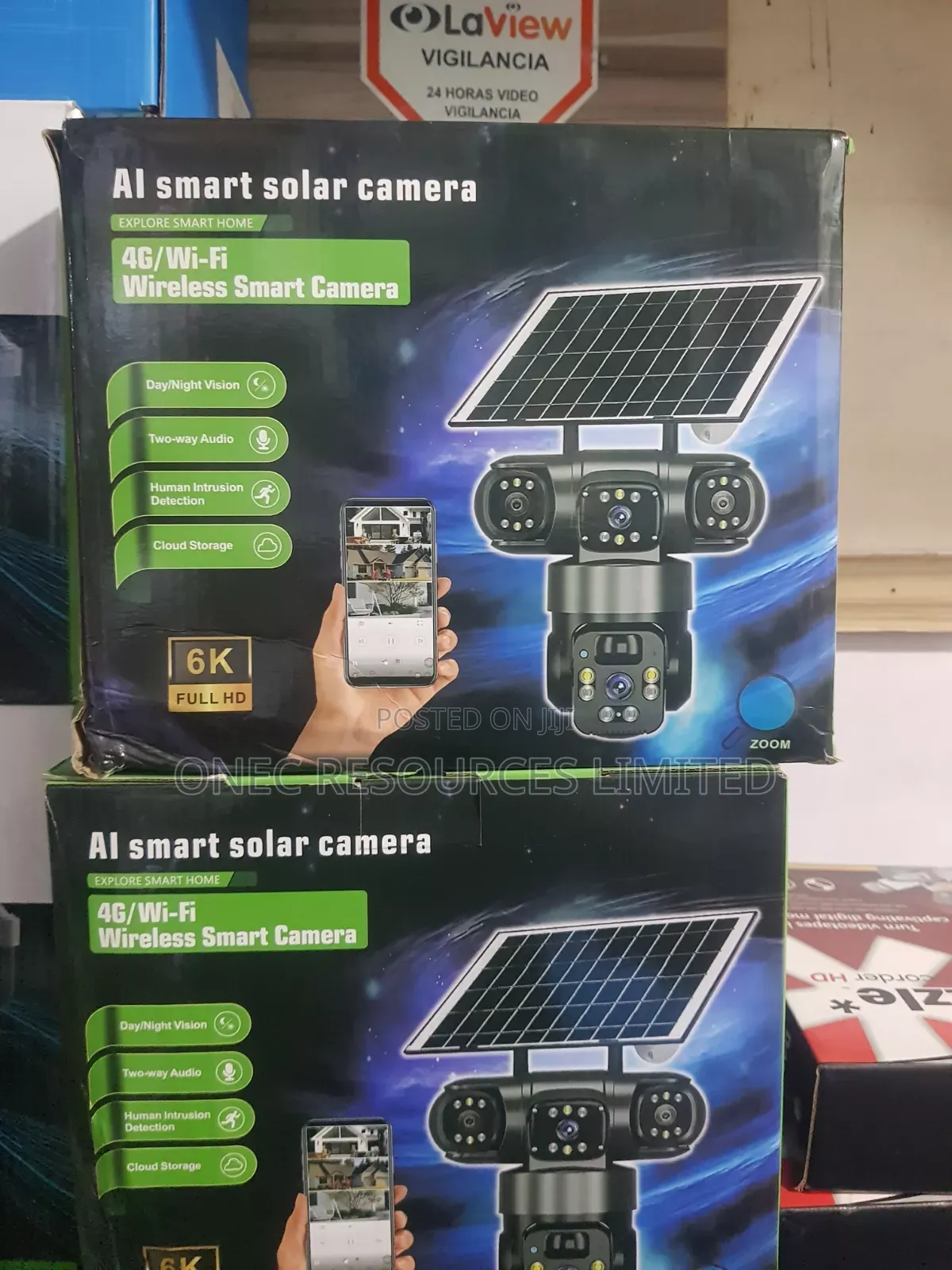 Triple Lens 4g Solar CCTV Camera – Wireless Outdoor PTZ Security