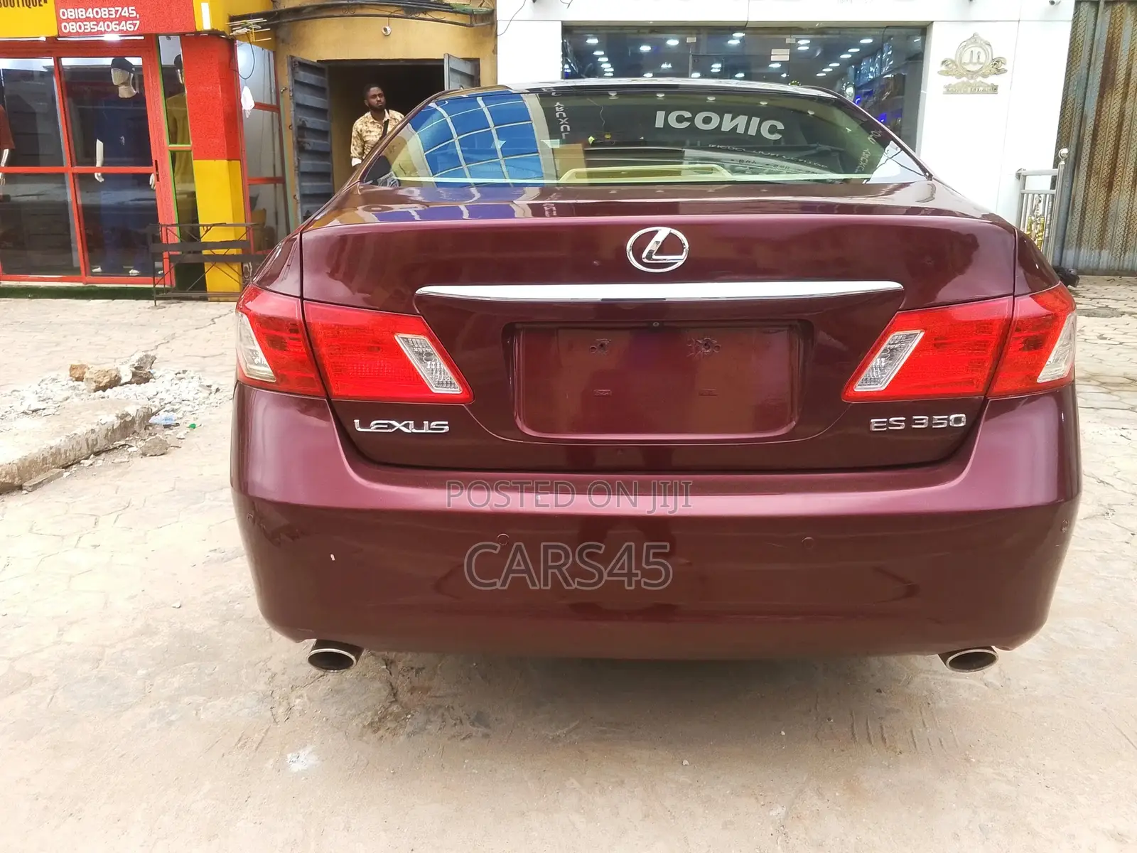 Lexus ES 350 2007 Red