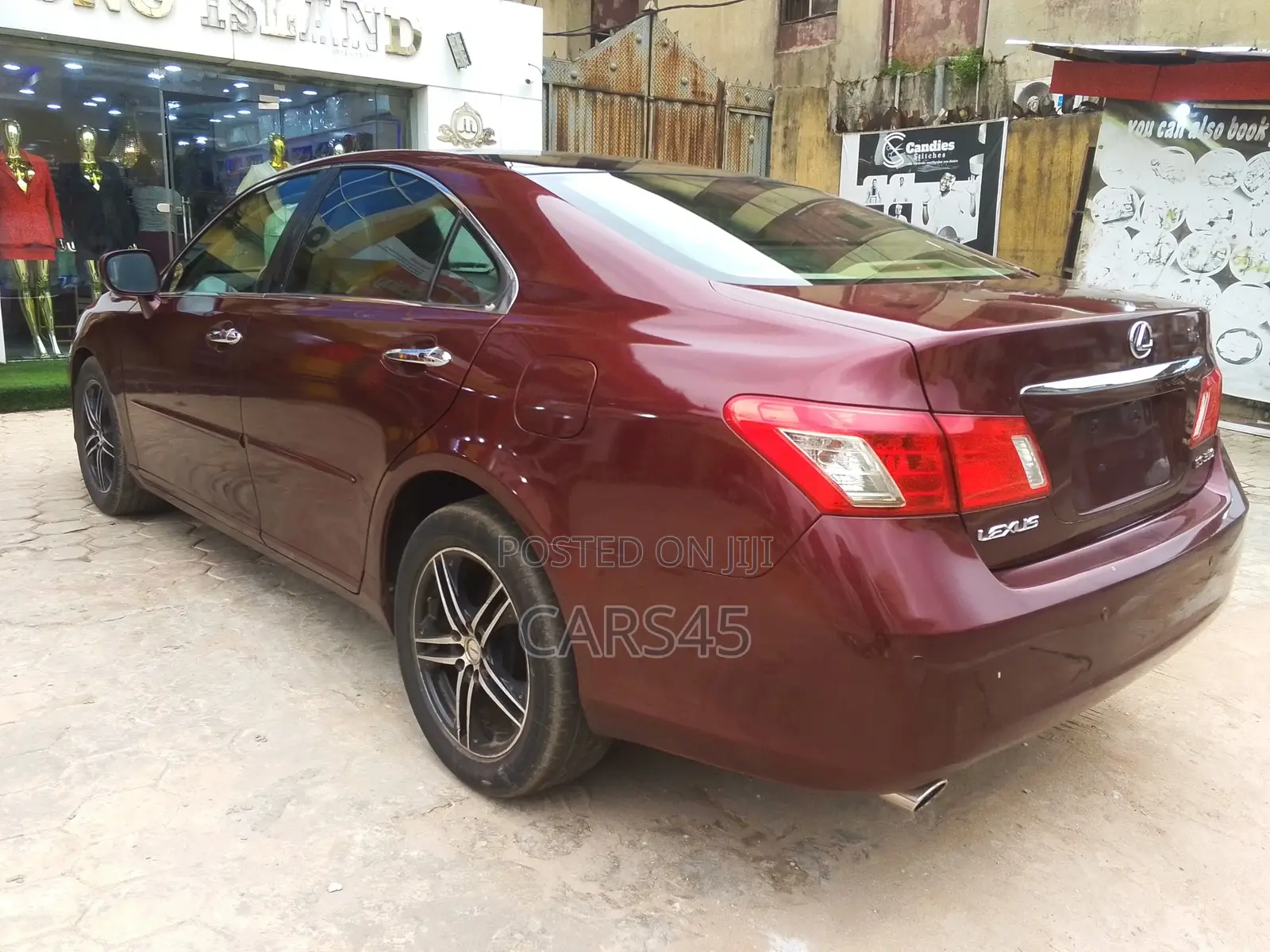 Lexus ES 350 2007 Red