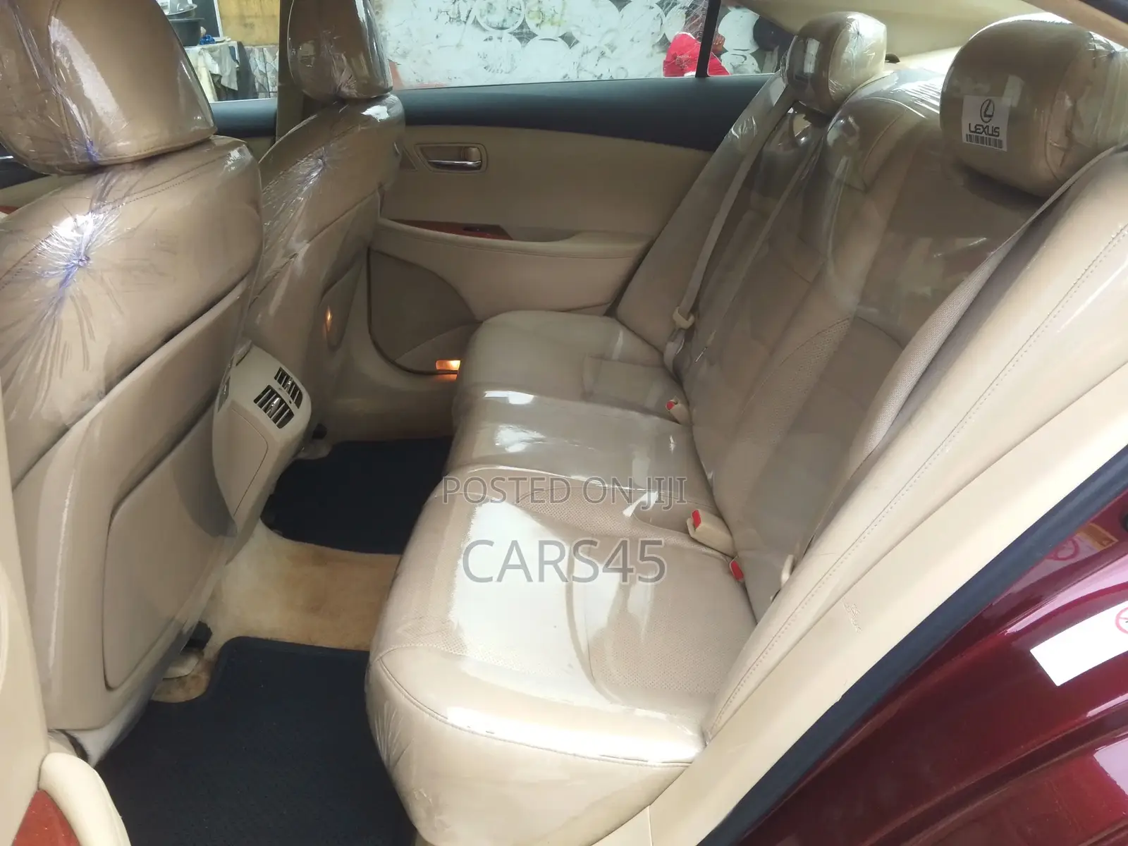 Lexus ES 350 2007 Red