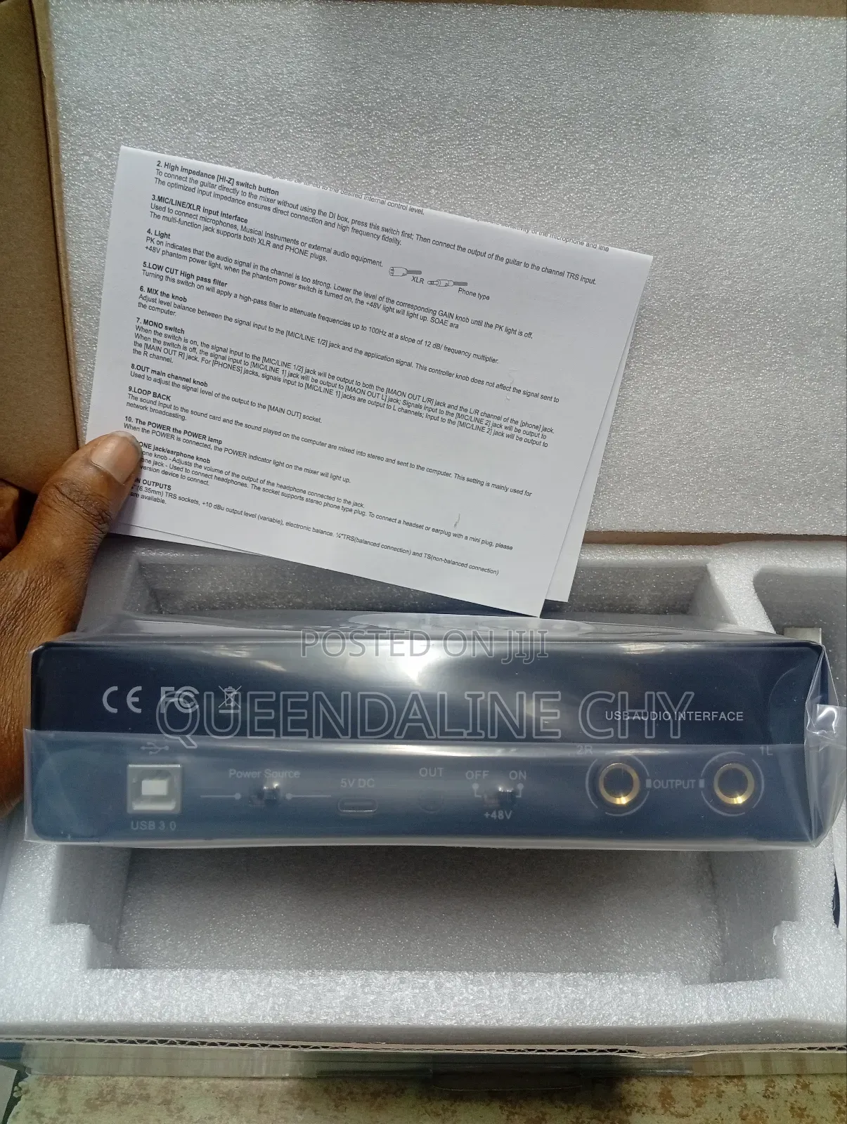 Professional 2i2 Audio Interface