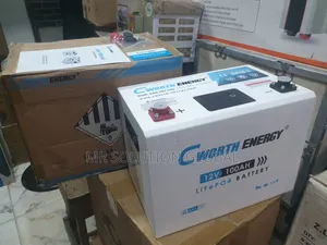 Brand New Cworth Energy 100ah 12v Lithium Battery