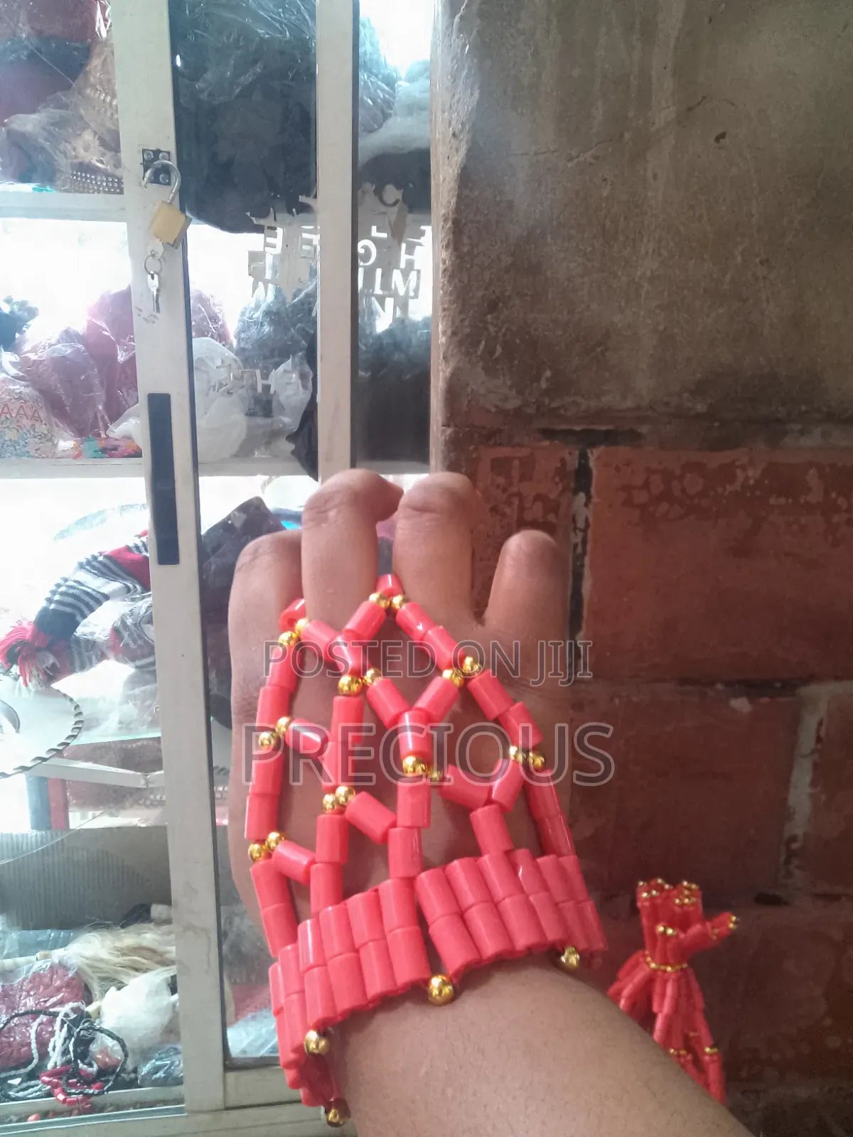 Beaded Hand Glove