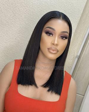Premium Quality 24" Silky Straight Pure Human Hair Wig