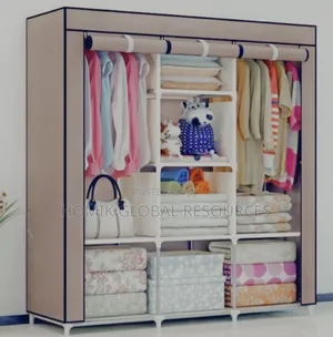 8 Compartments Cloth Storage Wardrobe