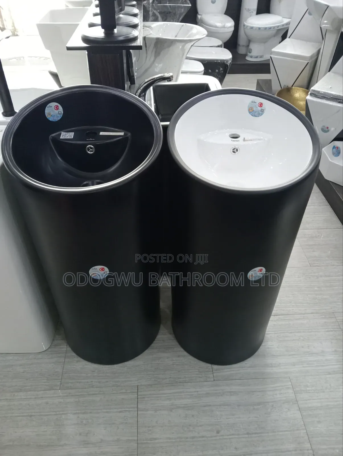 Luxury Standing Basin Set