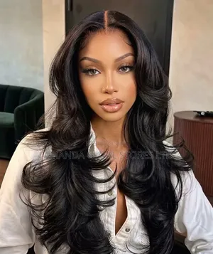 Premium Full Frontal Hd Lace Layered Bodywave Unit