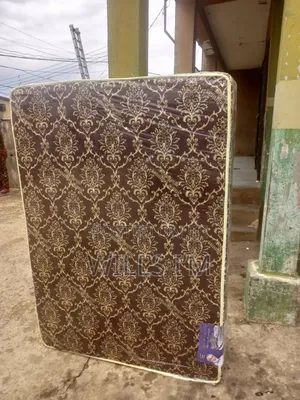 4.5ft by 6ft by 16 Inches Green Earth Semi Orthopedic Mattress