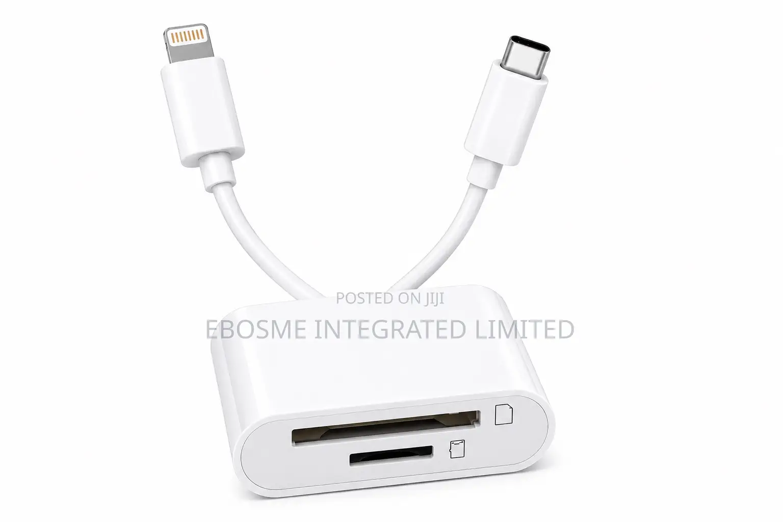 2 in 1 Lightning Type-C Card Reader Adapter